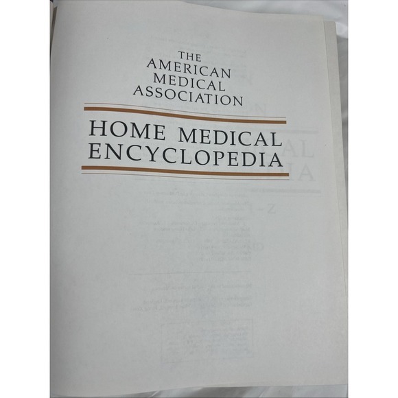The American Medical Association Home Medical Encyclopedia by Charles B. Clayman - Picture 7 of 10